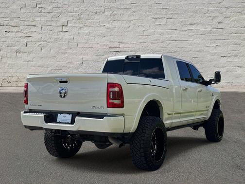 Pearl White 2021 RAM 2500 Limited Mega Cab 4x4 6'4' Box
