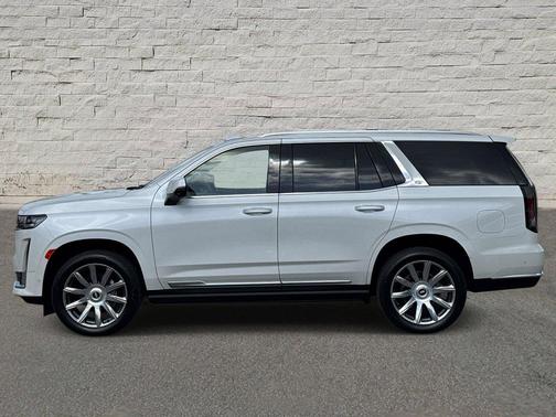 Crystal White Tricoat 2023 Cadillac Escalade Premium Luxury Platinum