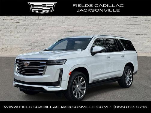 Crystal White Tricoat 2023 Cadillac Escalade Premium Luxury Platinum