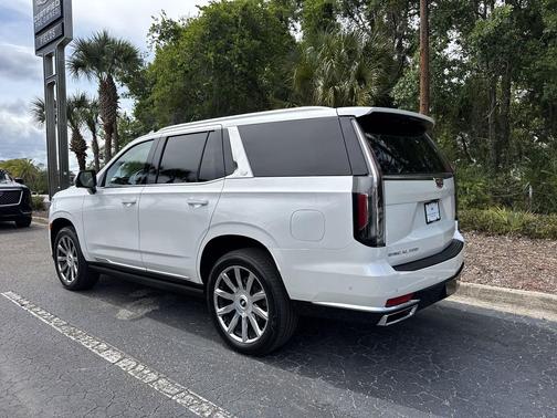 Crystal White Tricoat 2023 Cadillac Escalade Premium Luxury Platinum