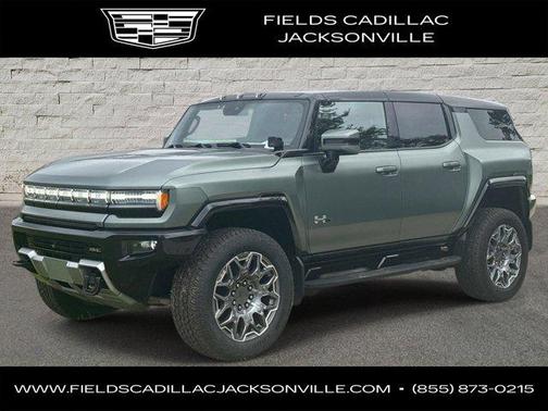 Moonshot Green Matte 2024 GMC HUMMER EV SUV 3X