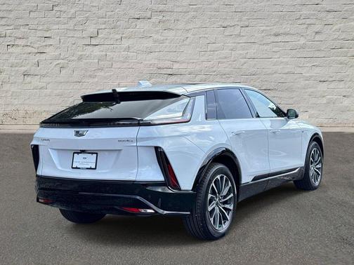 Vibrant White Tricoat 2026 Cadillac LYRIQ Sport