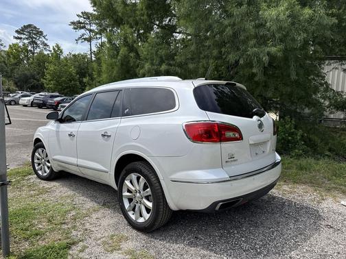 White Frost Tricoat 2017 Buick Enclave Premium