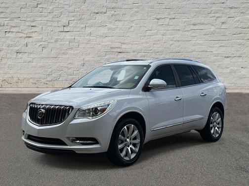 White Frost Tricoat 2017 Buick Enclave Premium
