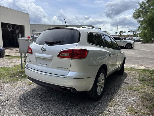 White Frost Tricoat 2017 Buick Enclave Premium