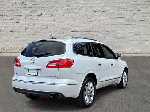 White Frost Tricoat 2017 Buick Enclave Premium