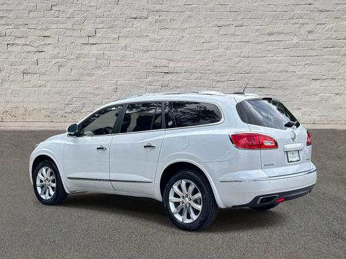 White Frost Tricoat 2017 Buick Enclave Premium