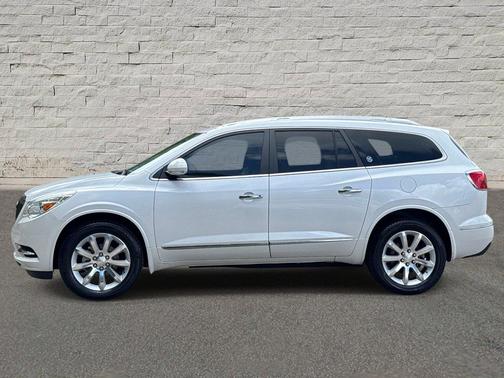 White Frost Tricoat 2017 Buick Enclave Premium