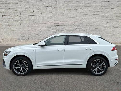 Carrara White 2023 Audi Q8 55 Premium Plus
