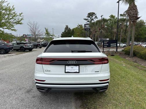 Carrara White 2023 Audi Q8 55 Premium Plus