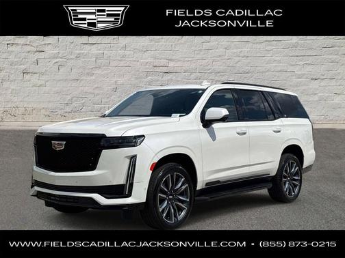 Crystal White Tricoat 2024 Cadillac Escalade Sport