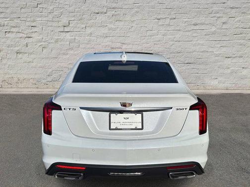 Vibrant White Tricoat 2026 Cadillac CT5 Premium Luxury