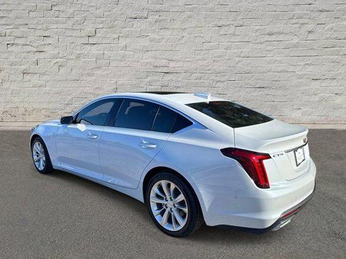 Vibrant White Tricoat 2026 Cadillac CT5 Premium Luxury