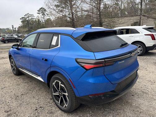 Riptide Blue Metallic 2025 Chevrolet Equinox EV LT
