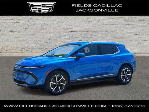 Riptide Blue Metallic 2025 Chevrolet Equinox EV LT