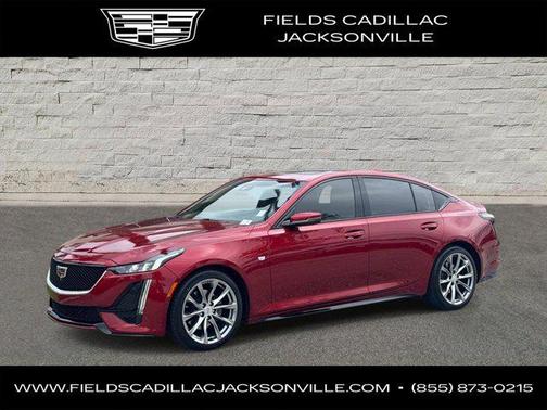 Radiant Red Tintcoat 2023 Cadillac CT5 Sport