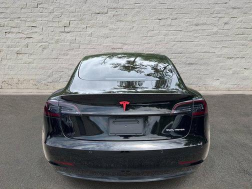 Solid Black 2021 Tesla Model 3 Long Range