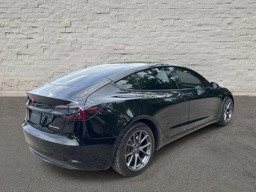 Solid Black 2021 Tesla Model 3 Long Range