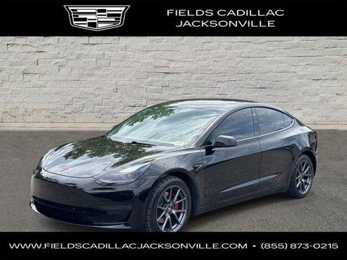 Solid Black 2021 Tesla Model 3 Long Range