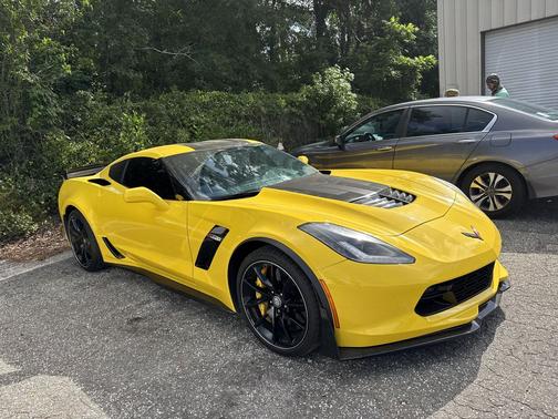Corvette Racing Yellow Tintcoat 2018 Chevrolet Corvette Z06