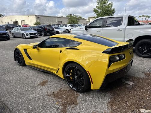 Corvette Racing Yellow Tintcoat 2018 Chevrolet Corvette Z06