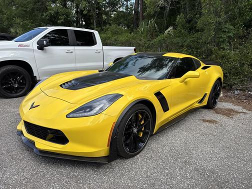 Corvette Racing Yellow Tintcoat 2018 Chevrolet Corvette Z06