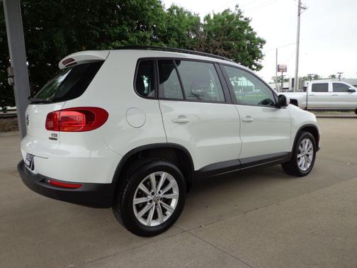 Pure White 2017 Volkswagen Tiguan 2.0T S 4MOTION