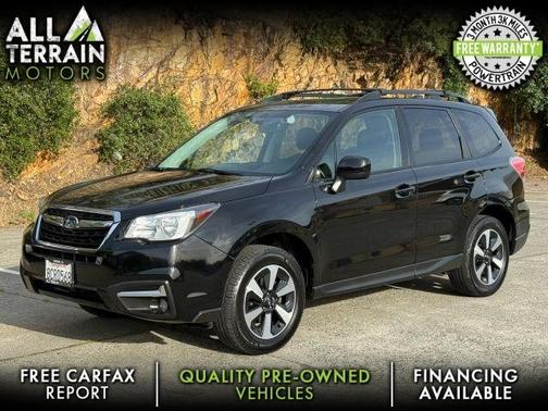 Crystal Black Silica 2018 Subaru Forester 2.5i Premium