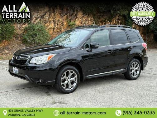 Crystal Black Silica 2016 Subaru Forester 2.5i Touring