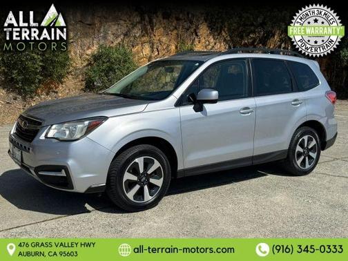 Ice Silver Metallic 2018 Subaru Forester 2.5i Premium