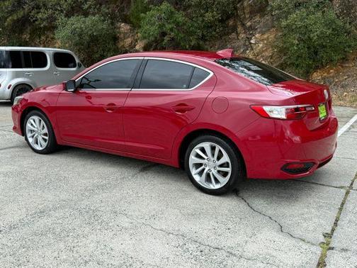 Red 2017 Acura ILX