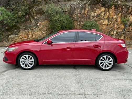 Red 2017 Acura ILX