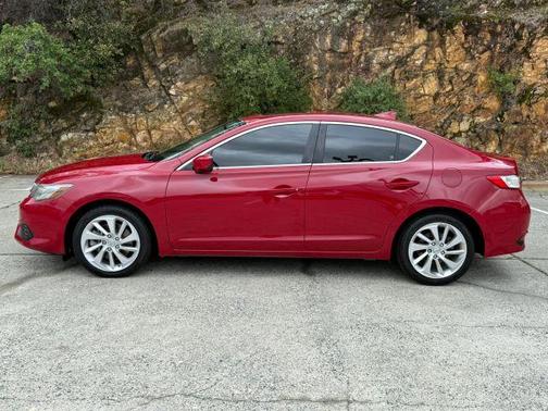 Red 2017 Acura ILX