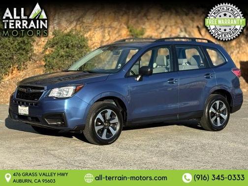 Quartz Blue Pearl 2017 Subaru Forester 2.5i