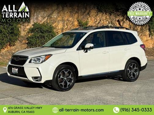 Crystal White Pearl 2016 Subaru Forester 2.0XT Touring