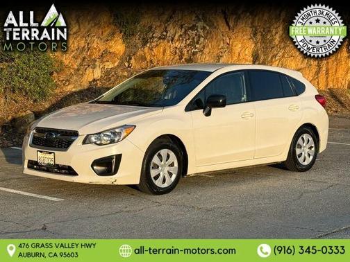 Satin White Pearl 2014 Subaru Impreza 2.0i