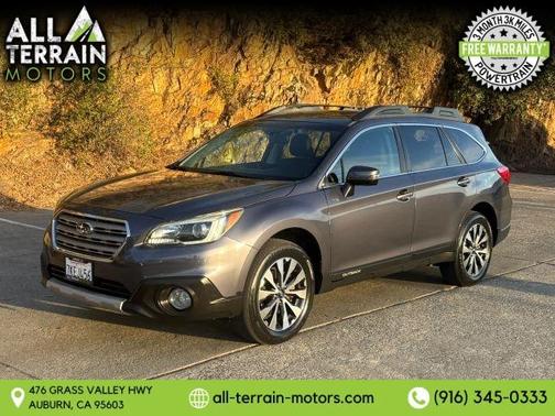 Carbide Gray Metallic 2015 Subaru Outback 2.5i Limited