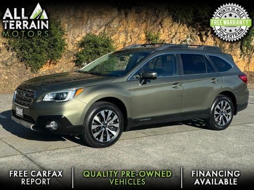 Wilderness Green Metallic 2016 Subaru Outback 2.5i Limited