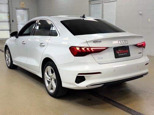 Glacier White Metallic 2024 Audi A3 Premium