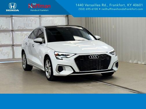Glacier White Metallic 2024 Audi A3 Premium