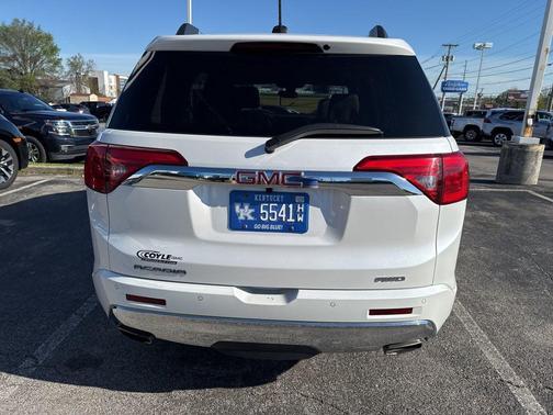 White Frost Tricoat 2019 GMC Acadia Denali
