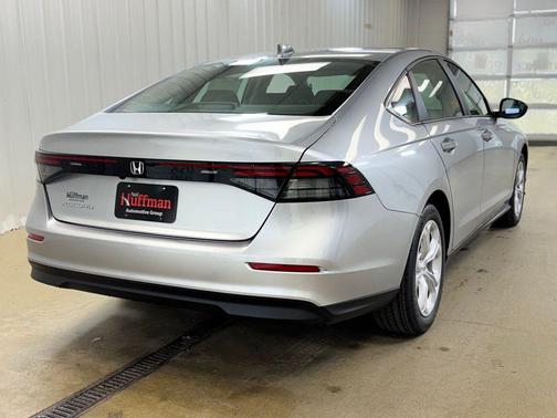 Solar Silver Metallic 2025 Honda Accord LX 1.5T