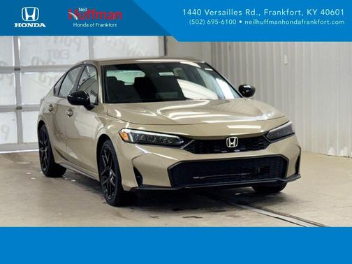 Sand Dune Pearl 2026 Honda Civic Sport