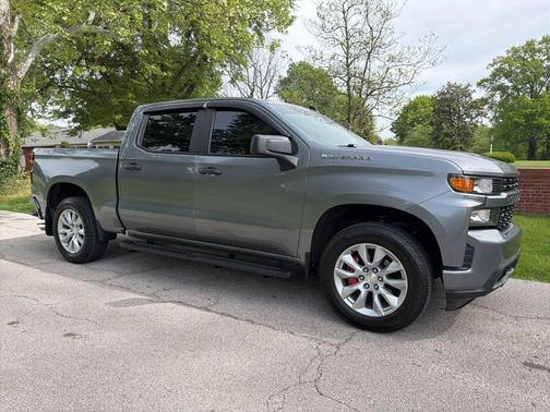 Satin Steel Metallic 2020 Chevrolet Silverado 1500 Custom