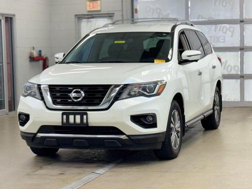 Pearl White Tricoat 2020 Nissan Pathfinder SL 4WD