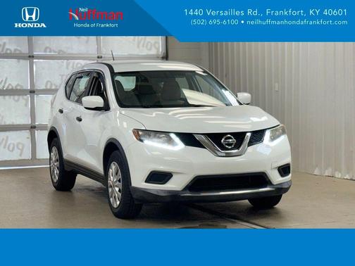 Glacier White 2016 Nissan Rogue S