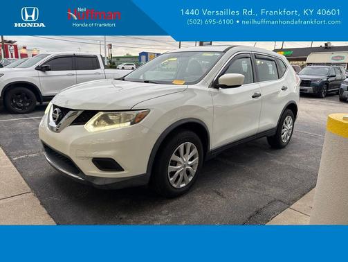 Glacier White 2016 Nissan Rogue S