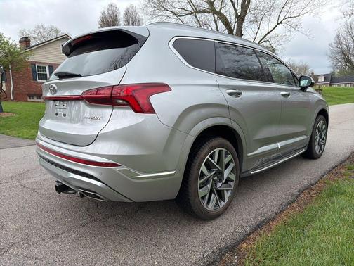 Shimmering Silver 2022 Hyundai SANTA FE Calligraphy