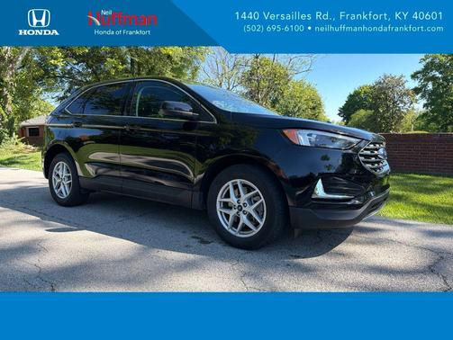 Agate Black Metallic 2022 Ford Edge SEL