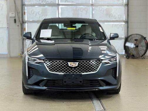 Shadow Metallic 2021 Cadillac CT4 Luxury